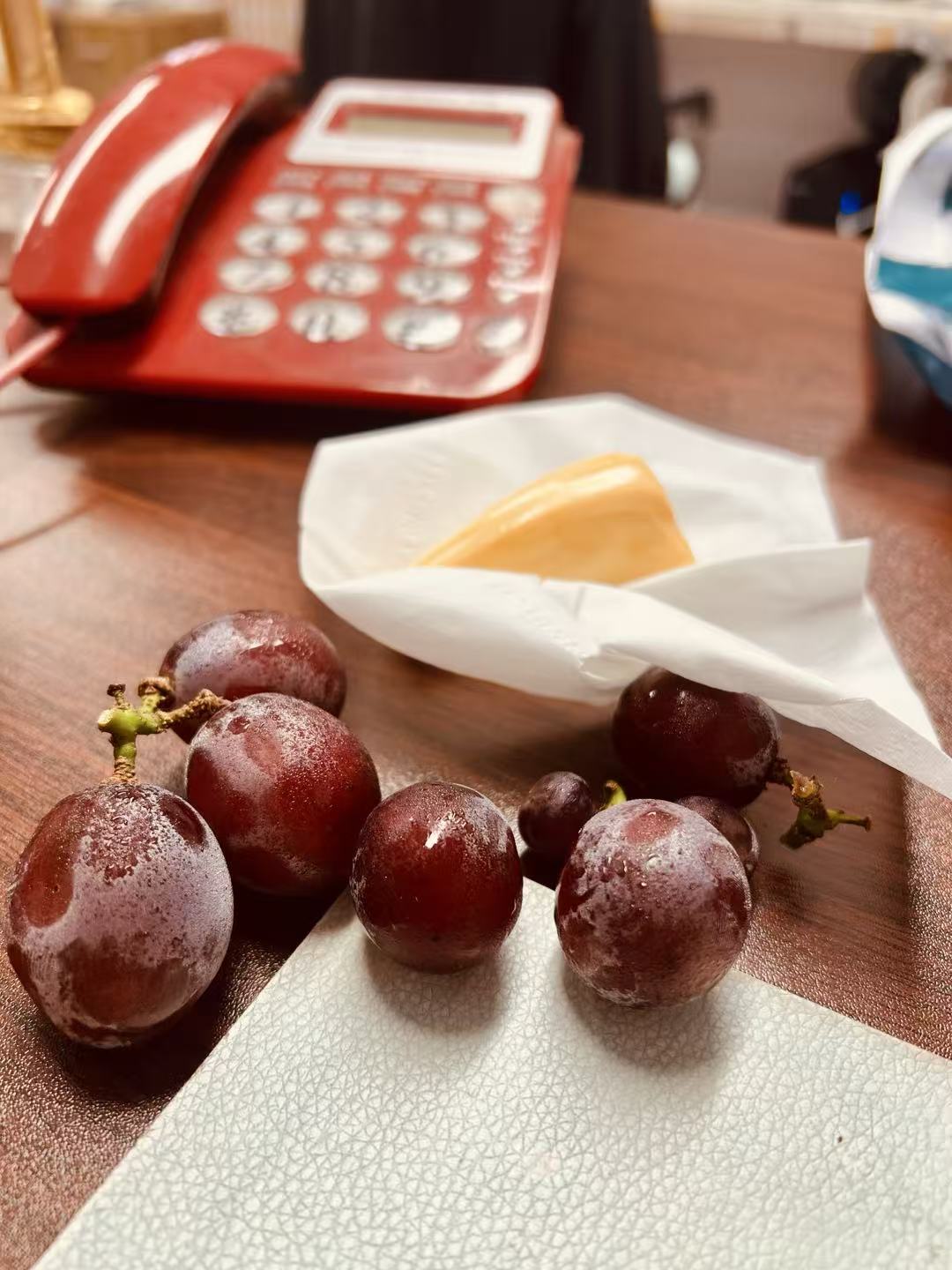 Colleagues keep feeding me snacks daily.